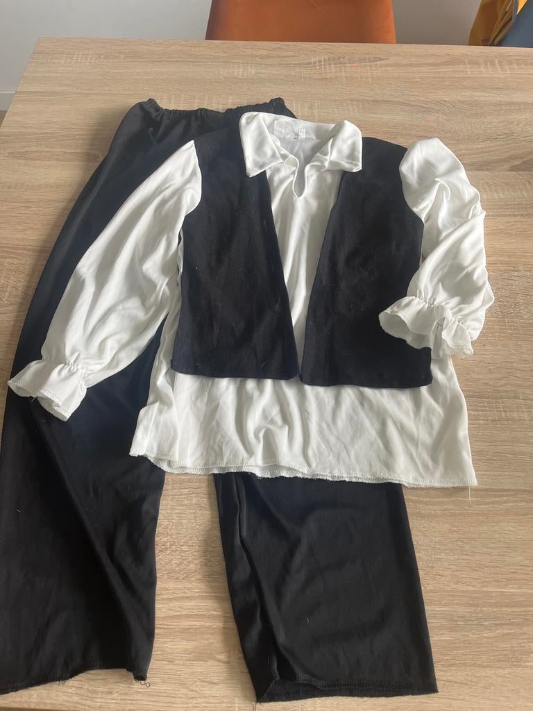 Gratis Piraat kostuum maat 122, Ophalen of Verzenden, Gebruikt, 122 t/m 128, Jongen of Meisje