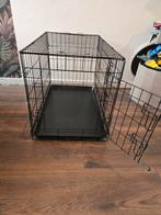 Zwarte honden bench, Dieren en Toebehoren, Ophalen, Gebruikt