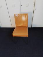4 Leren Eetkamerstoelen te koop, Huis en Inrichting, Stoelen, Ophalen