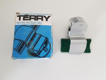 Terry racket clip tennisracket of hockeystick voor aan fiets beschikbaar voor biedingen