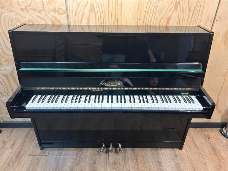 August Förster incl revisie & transport, Muziek en Instrumenten, Piano's, Gebruikt, Piano, Zwart, Verzenden