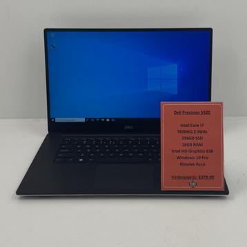 Dell Precision 5520 Laptop | Nieuwe accu |  beschikbaar voor biedingen