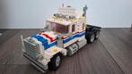 Lego model team 5580, witte truck , 1 stukje ontbreekt., Ophalen of Verzenden, Gebruikt, Complete set, Lego