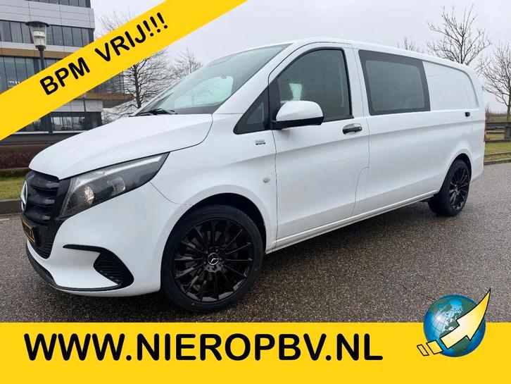 Mercedes-Benz Vito 116CDI L3H1 Dubbelcabine 6 Pers Automaat, Auto's, Bestelauto's, Bedrijf, Te koop, Mercedes-Benz, Diesel, Euro 6