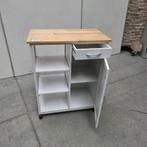 klein houten bijzet kast met lade, Huis en Inrichting, Kasten | Ladekasten, Ophalen, Gebruikt, 1 of 2 laden, 50 tot 100 cm