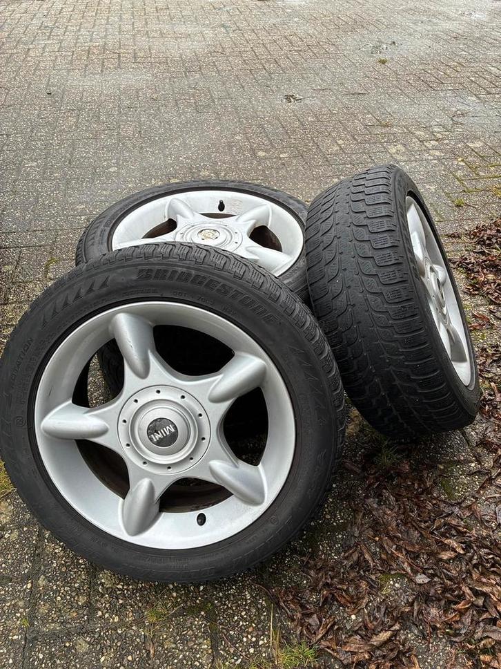 Mini Cooper Velgen 4x100 R50 R53 R56 R52 R57 R55 R58 R59, Auto-onderdelen, Banden en Velgen, Velg(en), Winterbanden, 16 inch, Overige