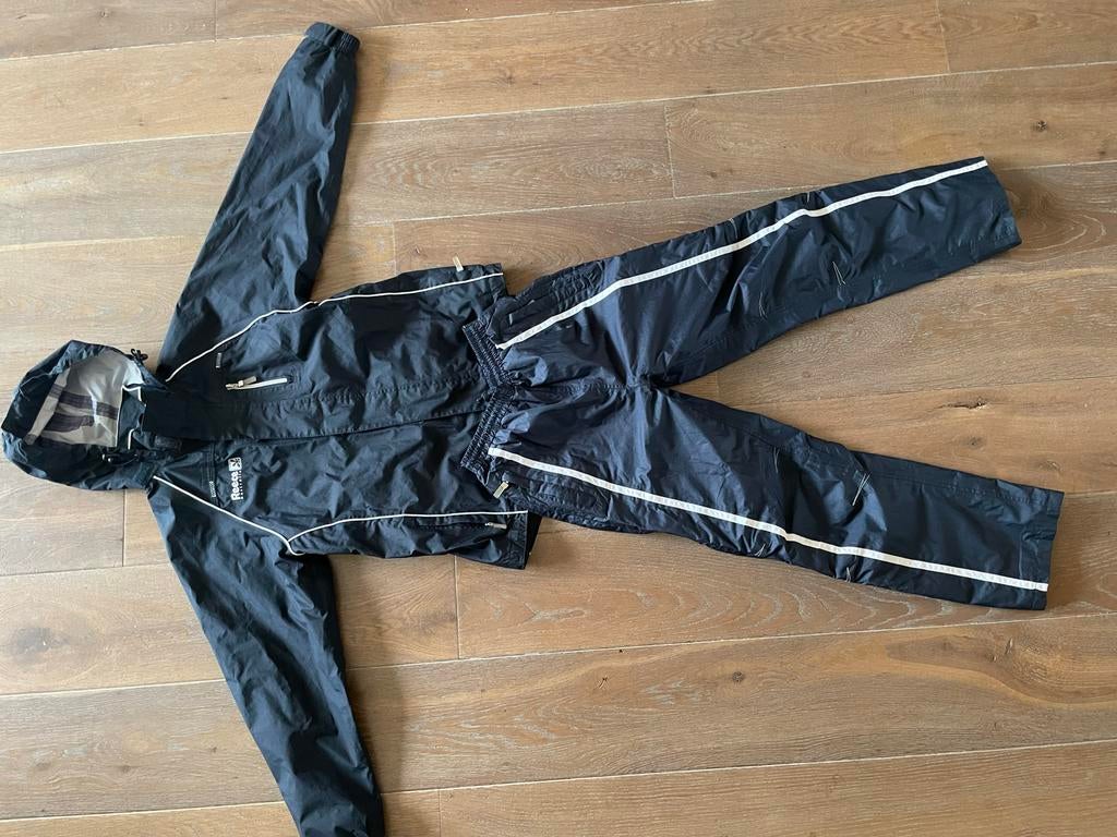 Regenpak Reece maat 164 jas, broek 152- Zo goed als nieuw!, Maat 38/40 (M), Zwart, Ophalen of Verzenden, Zo goed als nieuw