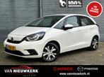 HONDA Jazz 1.5 i-MMD 109pk Hybrid Automaat Elegance | Carpla, 12 maanden, Leder en Stof, Wit, Origineel Nederlands