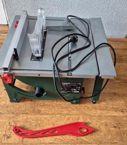 Parkside PMTS 210 A1 Tafelcirkelzaag, Doe-het-zelf en Verbouw, Gereedschap | Zaagmachines, Zo goed als nieuw, Cirkelzaag, 1200 watt of meer