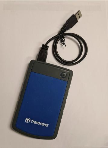 Transcend harde schijf geheugen 4 tb zo goed als nieuw usb beschikbaar voor biedingen