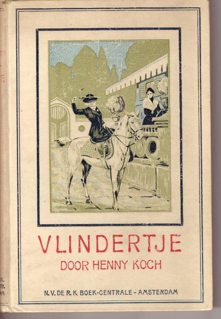 Vlindertje - Henny Koch - met 4 platen van André Vlaanderen, Ophalen of Verzenden, Gelezen
