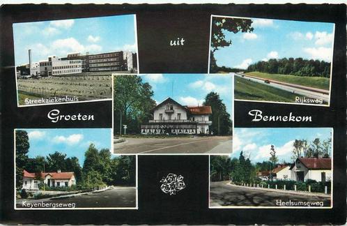 (387-205-017) Bennekom Groeten uit, Verzamelen, Ansichtkaarten | Nederland, Gelderland, Verzenden