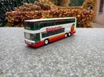 Siku 3814 - Mercedes O404 dubbeldekker bus Globetrotter, Hobby en Vrije tijd, Modelauto's | 1:50, Ophalen of Verzenden, Nieuw