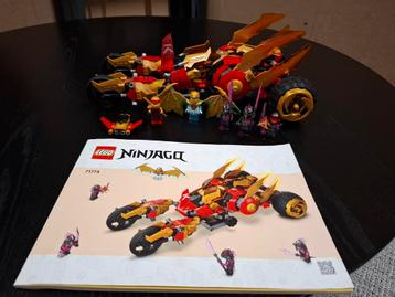 LEGO Ninjago 71773 - Kai's Gouden Draken Raider beschikbaar voor biedingen
