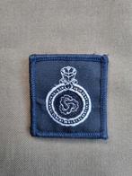 Borstpatch DMO kmar groene achterzijde, Ophalen of Verzenden, Landmacht, Nederland, Embleem of Badge