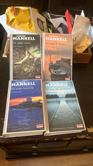 Henning Mankell - Wallander Serie (4 Boeken) beschikbaar voor biedingen