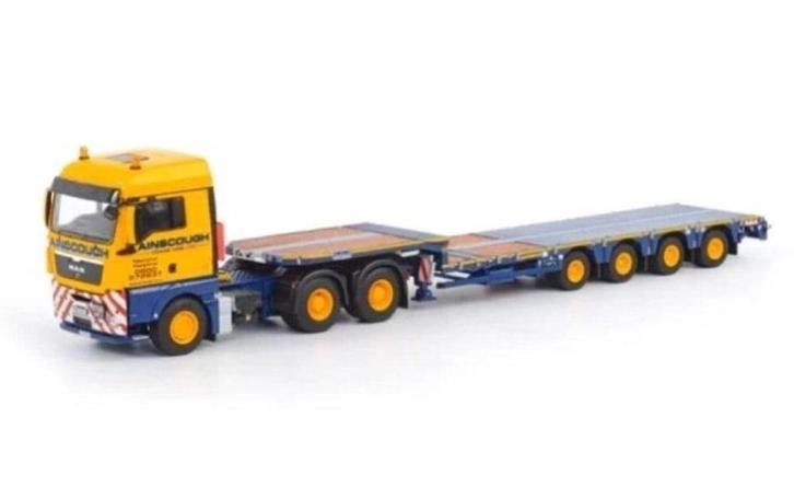 Ainscough Crane Hire MAN TGX XLX OSDS 4-axle (WSI 02-1233), Hobby en Vrije tijd, Modelauto's | 1:50, Nieuw, Bus of Vrachtwagen
