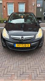 Opel Corsa 1.2 16V 5D 2012 Zwart, Auto's, Opel, Voorwielaandrijving, 1063 kg, 4 cilinders, 1229 cc