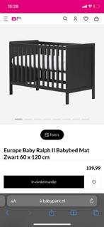 ledikant babypark zwart ruilen voor bosje rozen, Ledikant, Gebruikt, Ophalen