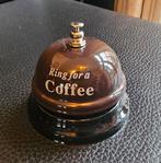 Bar bel balie bel Ring for a Coffee NIEUW, Ophalen of Verzenden, Nieuw