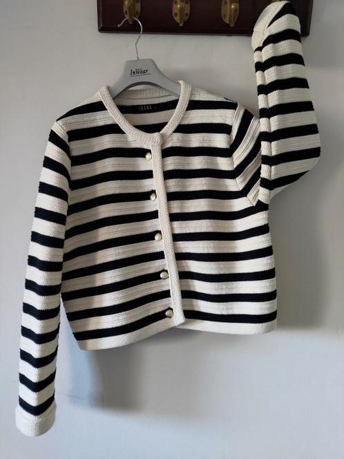 Ibana Vest streep maat 42, Kleding | Dames, Truien en Vesten, Nieuw, Maat 42/44 (L), Ophalen of Verzenden
