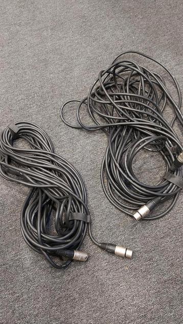 DMX Kabels - 20 meter, microfoon, DJ, Lichteffect, XLR beschikbaar voor biedingen