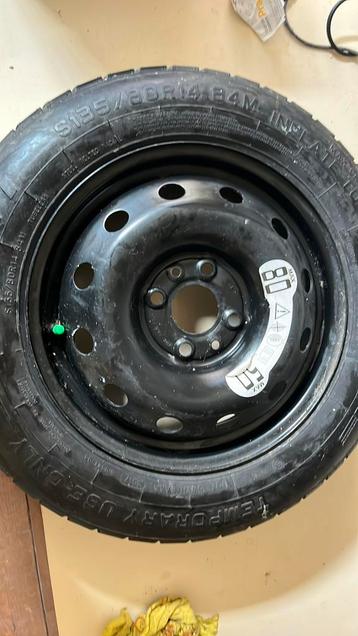 Nieuw Reservewiel Fiat Panda S135/80R14 beschikbaar voor biedingen