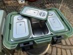 Leger combo kist met warmhouder bakken, Ophalen