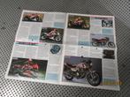 Honda Mod.1985 kleurenfolder Reclame Advertentie o.a. NS400R, Ophalen of Verzenden, Gelezen, Merk of Model