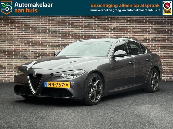 Alfa Romeo Giulia 2.0T Super Leder | Xenon | Automaat | Rijk, Auto's, Alfa Romeo, Bedrijf, Te koop, Giulia, ABS, Airbags, Airconditioning