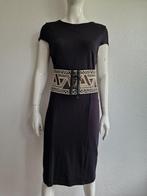 Marc Cain elastische tailleriem. Maat 5. Crème/zwart, Marc Cain, 80 tot 90 cm, 5 cm of meer, Nijmegen