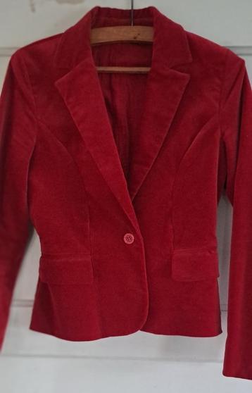 Rode blazer jasje maat S Kerstmis  beschikbaar voor biedingen