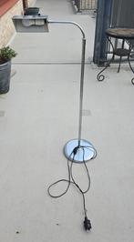 Vintage chrome floor lamp, Huis en Inrichting, Lampen | Vloerlampen, Gebruikt, Ophalen of Verzenden, Metaal, Modern
