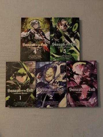 Seraph of the end manga 1-5 beschikbaar voor biedingen