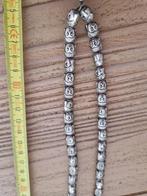 Antieke, Nepalese ketting met buddhakralen en gebedsrol, Ophalen of Verzenden