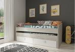 Jules kajuitbed (met onderbed en lades) - Wit