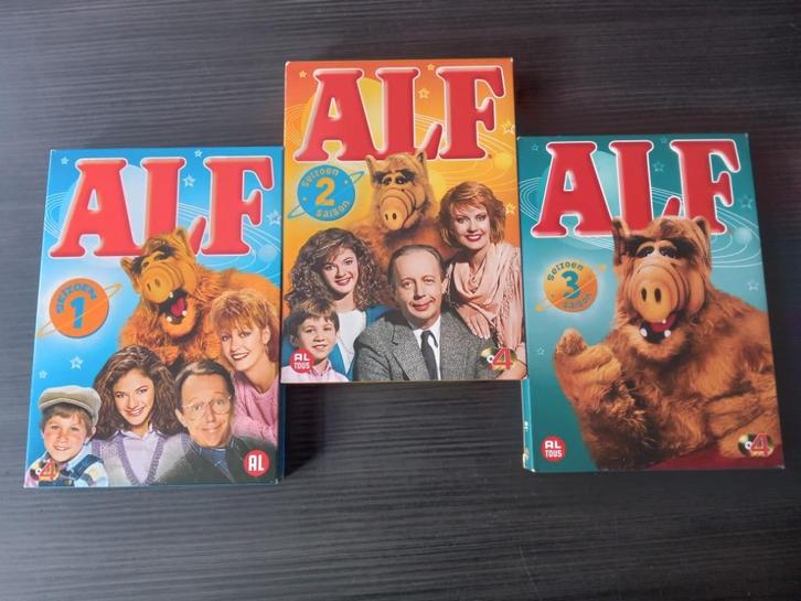 Alf (dvd) - Seizoen 1 t/m 3, Cd's en Dvd's, Dvd's | Tv en Series, Zo goed als nieuw, Komedie, Boxset, Alle leeftijden, Ophalen of Verzenden