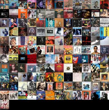 Vinylcollectie te koop – zie afbeeldingen (Rock, pop, jazz) beschikbaar voor biedingen