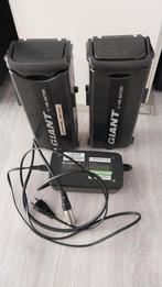 Giant Twist Accu's (2 stuks) + Oplader, Ophalen, Gebruikt