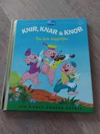 Disney - gouden boekje - Knir, Knar en Knor - hardcover, Boeken, Ophalen of Verzenden, Zo goed als nieuw, Sprookjes, Gouden boekje