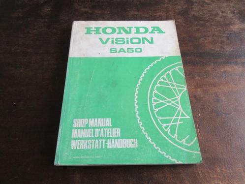 Honda SA50 vision 1988 manual werkplaatshandboek, Motoren, Handleidingen en Instructieboekjes, Honda, Ophalen of Verzenden