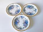3 Taartbordjes , Royal Albert, Moonlight Rose, Deoudemispel@gmail.com, Kop en/of schotel, Deoudemispel, Ophalen of Verzenden