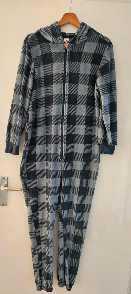 ZGAN heerlijk zachte HEMA onesie maat 158/164, Kinderen en Baby's, Kinderkleding | Maat 158, Zo goed als nieuw, Jongen, Nacht- of Onderkleding