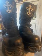 Zware New rock Boots Maat 45, Kleding | Heren, Ophalen, Zwart, Boots, New Rock