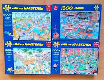 Jan van Haasteren, 1500 stukjes, De Haven, De Oase e.a. beschikbaar voor biedingen