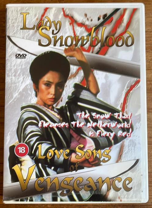 DVD Lady Snowblood Love Songs Of Vengeance 1974 UK, Cd's en Dvd's, Dvd's | Klassiekers, Gebruikt, Actie en Avontuur, 1960 tot 1980