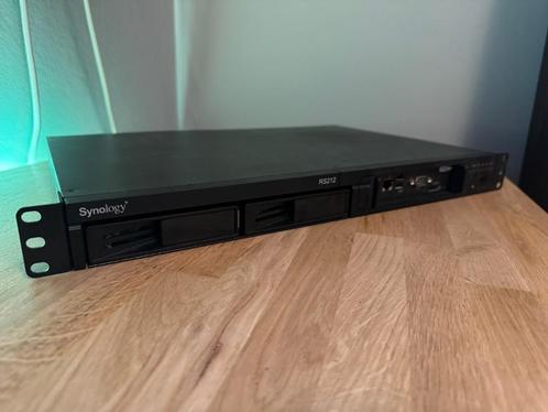 Synology RS212 - NAS - Rackmodel - Compact, Computers en Software, NAS, Gebruikt, Ophalen