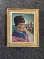 Schilderij man met pijp, Antiek en Kunst, Ophalen