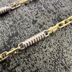 Prachtige 14k gouden massieve monte carlo ketting, Sieraden, Tassen en Uiterlijk, Kettingen, Ophalen of Verzenden, Nieuw, Goud