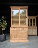 Smalle Servieskast | Winkelkast Teak | Buffetkast #2112, 100 tot 150 cm, 200 cm of meer, Ophalen of Verzenden, Teakhout
